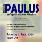 Musical „Paulus auf gefährlicher Mission“