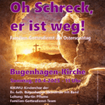 Oh Schreck, er ist weg! Kindermusical zur Ostergeschichte am Ostersonntag um 11 Uhr